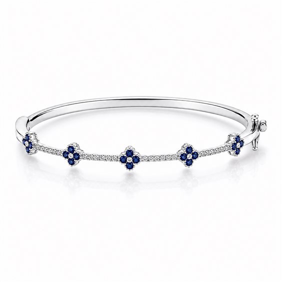 Bracciale Ultima Edizione Donna in Argento Cubic Zirconia BAO1600-BLU - BAO1600-BLU